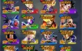 Dragon Ball Legends - LFs Gohan Beast, GoFreeza, Goku Mui
