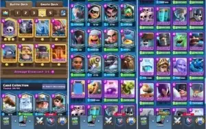 Clash Royale 6k Full cartas e 850k gold.