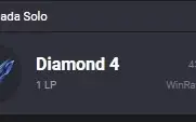 CONTA DIAMANTE 4 70% WINRATE MMR BUFFADO JOGANDO COM MESTRE
