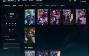 Conta League of Legends - Diamante 5