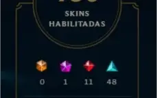 Conta prata 2 - 156 skins - quase todos os champions