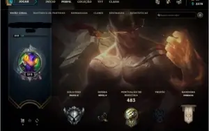 Conta prata 2 - 156 skins - quase todos os champions