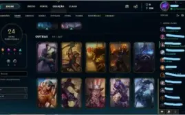 CONTA LOL OURO 3 MMR ALTO.