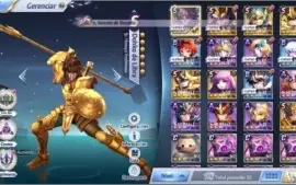 Saint Seiya Awakening lvl 40 ACC Boa com gold e diamantes!