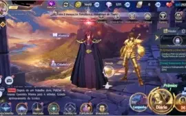 Saint Seiya Awakening lvl 40 ACC Boa com gold e diamantes!