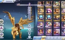 Saint Seiya Awakening lvl 40 ACC Boa com gold e diamantes!