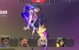 conta valorant com algumas skins
