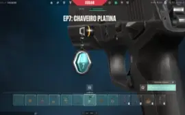 conta valorant com algumas skins