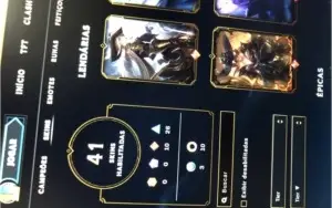 Conta unranked acompanha 15k de rp