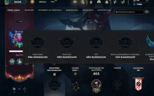 Unranked com 140 Champs e 68 Skins ( JG / MID / TOP )
