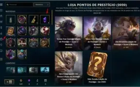 Conta Plat 4 - 162 Skins
