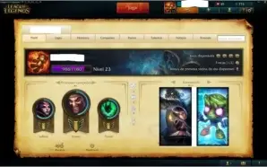 Conta level 23 / Com 13 campeões + 2 skins (raras) +Promoção