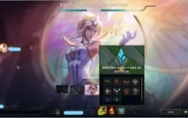 Conta League of Legends Platina 3 com Skins Lendárias