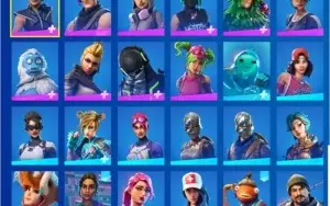 Conta Cavaleiro Negro,90+ Skins e Ediçao Luxo Salve o Mundo!
