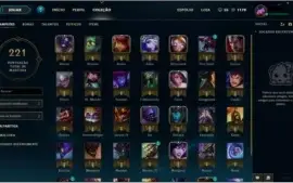 Conta De Lol Gold V