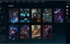 CONTA LOL - D4 - 124 SKINS - 323 LVL