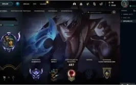 CONTA LOL - D4 - 124 SKINS - 323 LVL