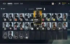 Conta Ubisoft vários jogos conta rainbow six 1 e 2 ano comp