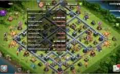 Conta clash of clans cv13 praticamente full