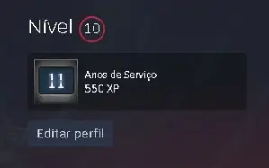 Vendo conta steam com 11 anos de conta