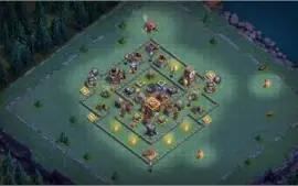Conta Clash of clans CV 11 Semi Full