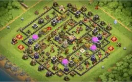 Conta Clash of clans CV 11 Semi Full