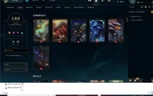 Conta LVL 209,, Skins 149,, Champs 144