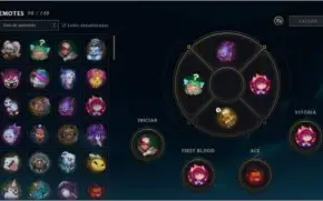 *Conta Main suporte com 95 skins level 315 PLAT 4*