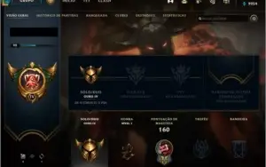 Conta lol GOLD (mmr g2)