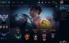 Conta LoL 1390 skins