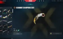 Conta Valorant Karambit Champions 2021