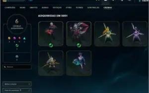 conta lol zed prestigio 4k de rp platina 2
