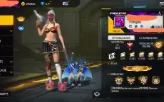 Conta Free Fire focado feminino