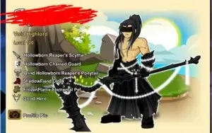 Conta AQW 1 ano, com VHL e Lightcaster pet nulgath de farm