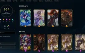 Conta League of Legends Full Acesso - 131 Champs e 164 Skins