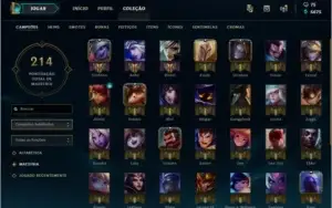 CONTA DE LOL
