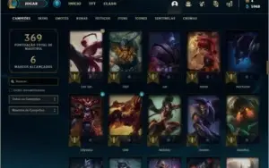 Conta prata 4 com 29 skins e 111 champs