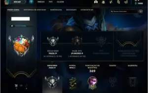Conta prata 4 com 29 skins e 111 champs
