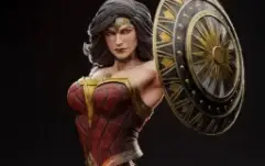 ZEZ Wonder Woman + Bust 3d print - mulher maravilha