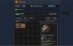 CONTA OLD STEAM 08 ANOS MEDALHAS 5 E 10 ANOS +6 JOGOS DA EPO