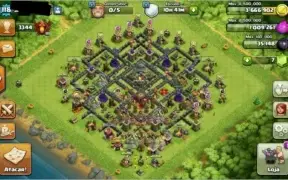 VILA CLASH OF CLANS CV 10(9.5) E COM CLASH ROYALE