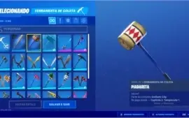 CONTA DO FORTNITE COM ARLEQUINA NINJA E OUTRAS SKINS