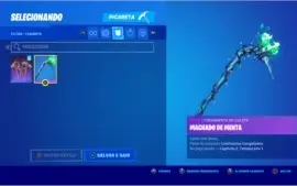 CONTA DE FORNITE COM MINTY, PACOTE SOMBRIO E SKINS DE PASSE