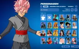 Conta Fortnite | 107 Skins | Son Gohan