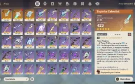 GENSHIN IMPACT - AR56, 17T5⭐Hutao, Zhongli, Nahida, Yelan,