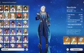 GENSHIN IMPACT - AR56, 17T5⭐Hutao, Zhongli, Nahida, Yelan,