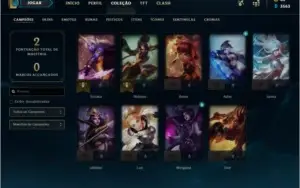 Conta lvl 27