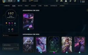  VENDO CONTA LOL com 5473 RP's parado