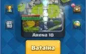 clash royale  nível 9 arena lendária 3294 troféus