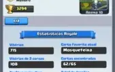clash royale  nível 9 arena lendária 3294 troféus